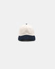 Unstructured 2-Tone Baseball Hat - Natural Selvedge Denim & Indigo Sashi-Ori - View 1