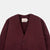 Slouchy Cardigan - Burgundy - View 8