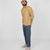 Chore Coat 2.0 - Faded Tan Canvas / Fawn Corduroy - View 3