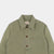 Woven Chore Coat - Sage Dry Waxed Cotton - View 7