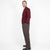 Classic Cardigan - Burgundy - View 4