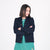 Women's Classic Cardigan - Dark Navy - View 7