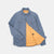 Crissman Overshirt - Faded Blue Dry Waxed Rip Stop - View 6