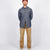 Crissman Overshirt - Indigo Herringbone Bull Denim - View 2