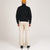 Full-Throttle Moto-Sweater - Black - View 5