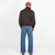Full-Throttle Moto-Sweater - Brown - View 5