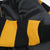 Full-Throttle Striped Moto-Hoodie - Black / Old Gold - View 4