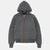 Full-Throttle Moto-Hoodie - Charcoal - View 1