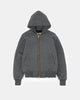 Full-Throttle Moto-Hoodie - Charcoal - View 1