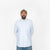 Dehen x Gitman Oxford - Blue Stripe - View 3