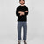 Heavy Duty Baseball Tee - Black - View 2