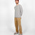Heavy Duty Long Sleeve Tee - Non Pocket w/ Cuff - Heather - View 3