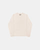 Heavy Duty Long Sleeve Tee - Non Pocket  w/ Cuff - Natural - View 1