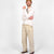 Heavy Duty Long Sleeve Tee - Non Pocket  w/ Cuff - Natural - View 3