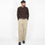 Heavy Duty Long Sleeve Tee - Single Pocket - Brown - View 5