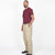 Heavy Duty Tee - Single Pocket - Burgundy - View 3