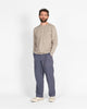 Heavy Duty Long Sleeve Tee - Single Pocket - Ascot Grey - View 3