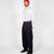 Heavy Duty Long Sleeve Tee - Non Pocket w/ Cuff - White - View 3