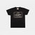 Heavy Duty Tee - Dehen Label - Black w/ Off-White - View 1