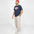 Heavy Duty Tee - Track Tee - Navy - View 3