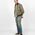 Pilot Jacket - Sage Dry Waxed Cotton - View 4
