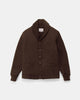Shawl Sweater Coat - Brown