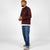 Skyline Overshirt - Dark Maroon - View 3