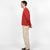 Spring Slouchy Cardigan - Forster Red - View 4