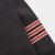 Women's Varsity Cardigan - Dark Charcoal / Forster Red & Off White - View 9