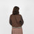 Women's Varsity Jacket - Medium Brown Mix - View 5