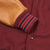Varsity Jacket - Burgundy / Navy & Scarlet / Rust - View 10