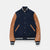 Varsity Jacket - Dark Navy/Antique Rust - View 1