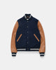 Varsity Jacket - Dark Navy/Antique Rust