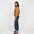Women's Varsity Jacket - Dark Tan Mix - View 3