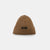 Wool Knit Watch Cap - Dark Tan - View 1