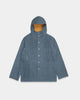 Raincoat - Faded Blue Dry Waxed Rip Stop