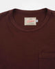 Heavy Duty Long Sleeve Tee - Single Pocket - Fig - View 3