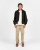 Dehen x Merz b. Schwanen Pilot Jacket - Black Dry Waxed Cotton - View 2
