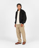 Dehen x Merz b. Schwanen Pilot Jacket - Black Dry Waxed Cotton - View 3