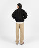 Dehen x Merz b. Schwanen Pilot Jacket - Black Dry Waxed Cotton - View 5