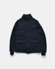 Submariner Sweater Coat - Dark Navy - Dehen 1920