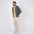 Classic Cardigan - Charcoal - View 3