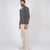 Classic Cardigan - Charcoal - View 4