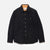 Crissman Overshirt - Black Moleskin - View 1