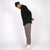 Crissman Overshirt - Black Moleskin - View 4