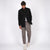 Crissman Overshirt - Black Moleskin - View 6