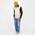 Motorcycle Sweater - Off White / Black - View 3