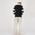 Motorcycle Sweater - Black / Off White - View 6