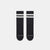 Heavy Duty Wool Socks - Charcoal Off White - View 2